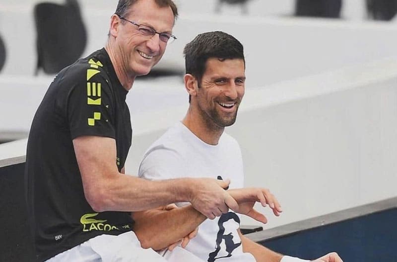 Claudio Zimaglia è il nuovo osteopata e fisioterapista di Novak Djokovic